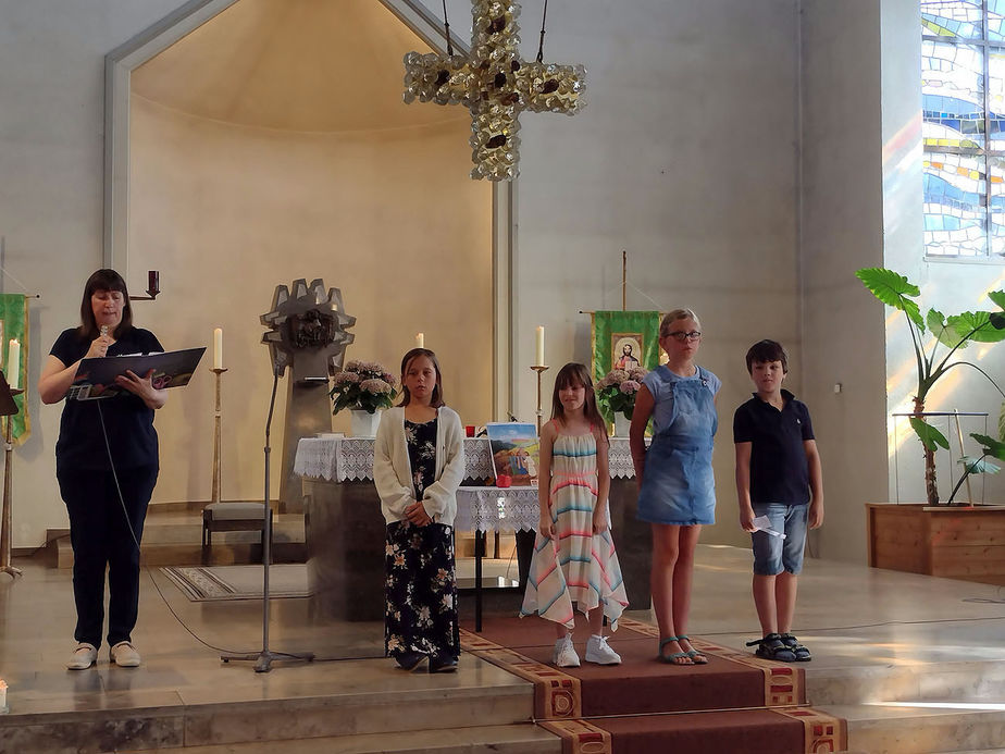 Begrüßungsgottesdienst der Erstkommunionkinder in St. Maria 
